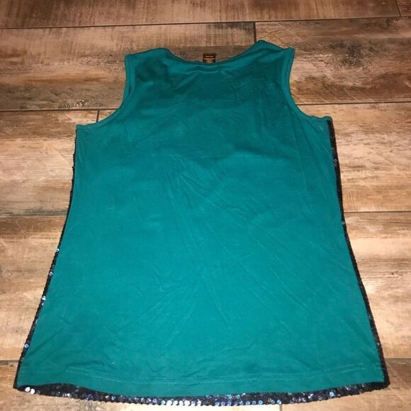 Multiples- Like new! Sequined tank! (S) - Picture 3 of 3